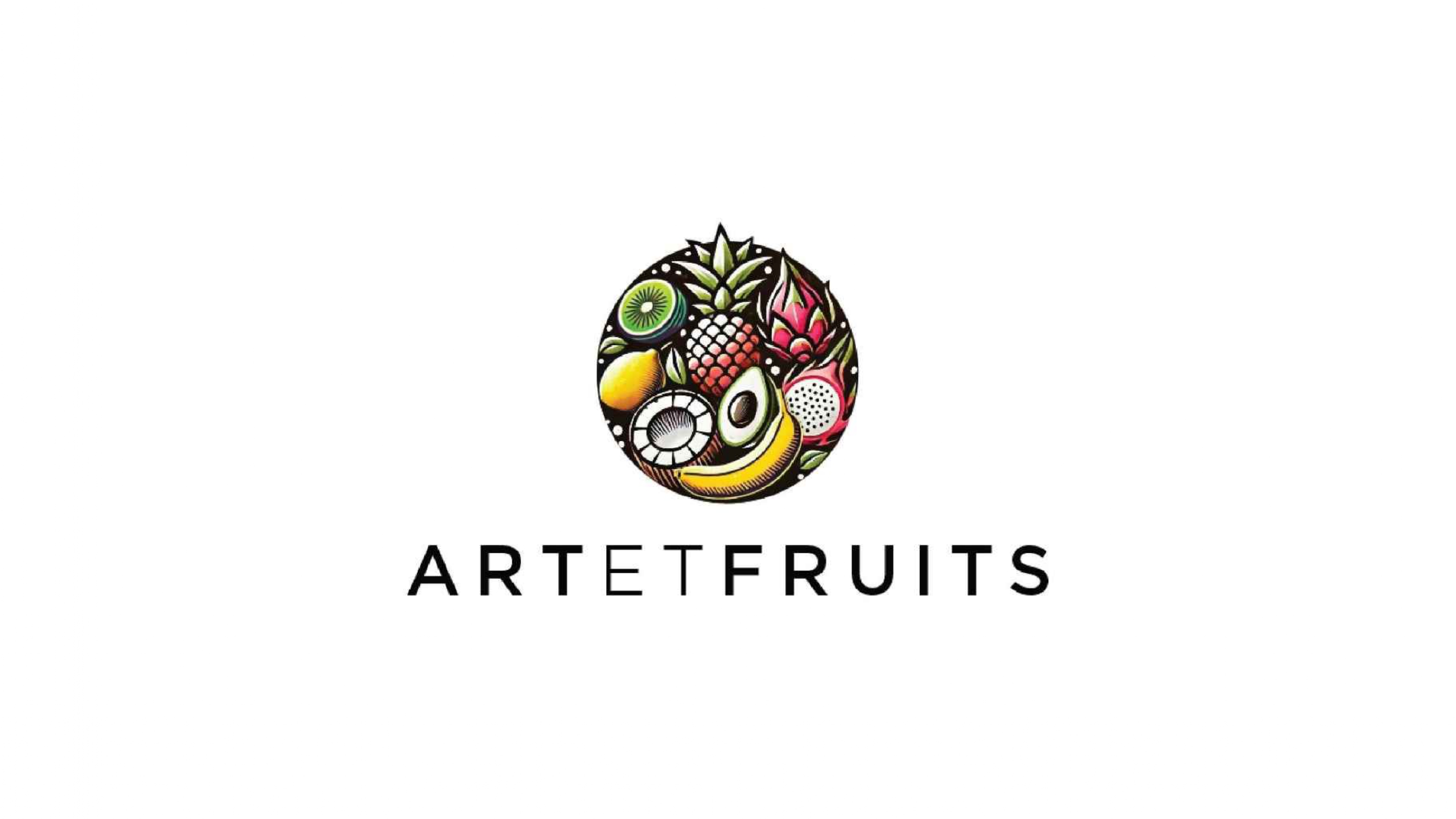 Art et Fruits logo design