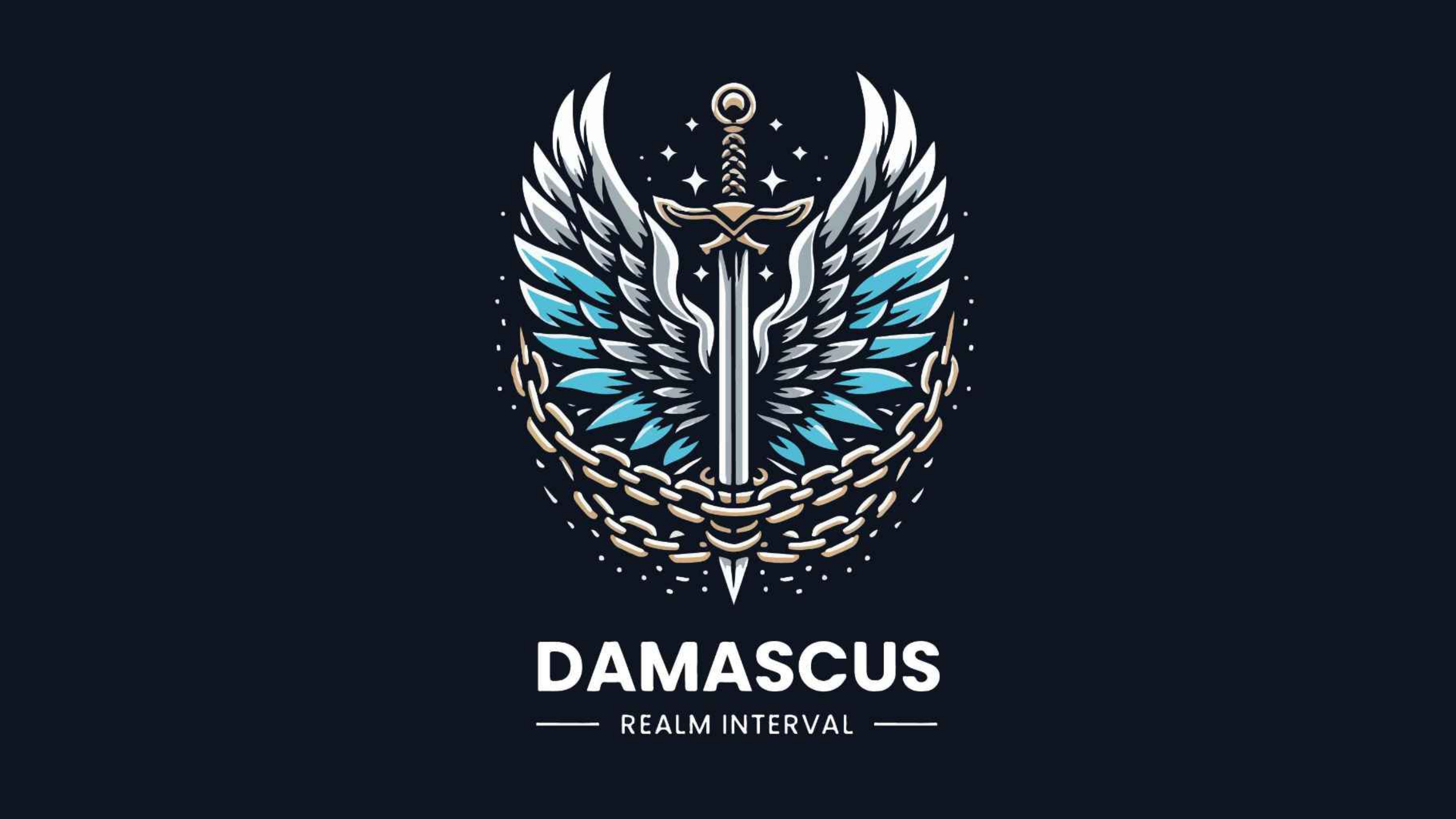 Damascus Realm Interval logo design