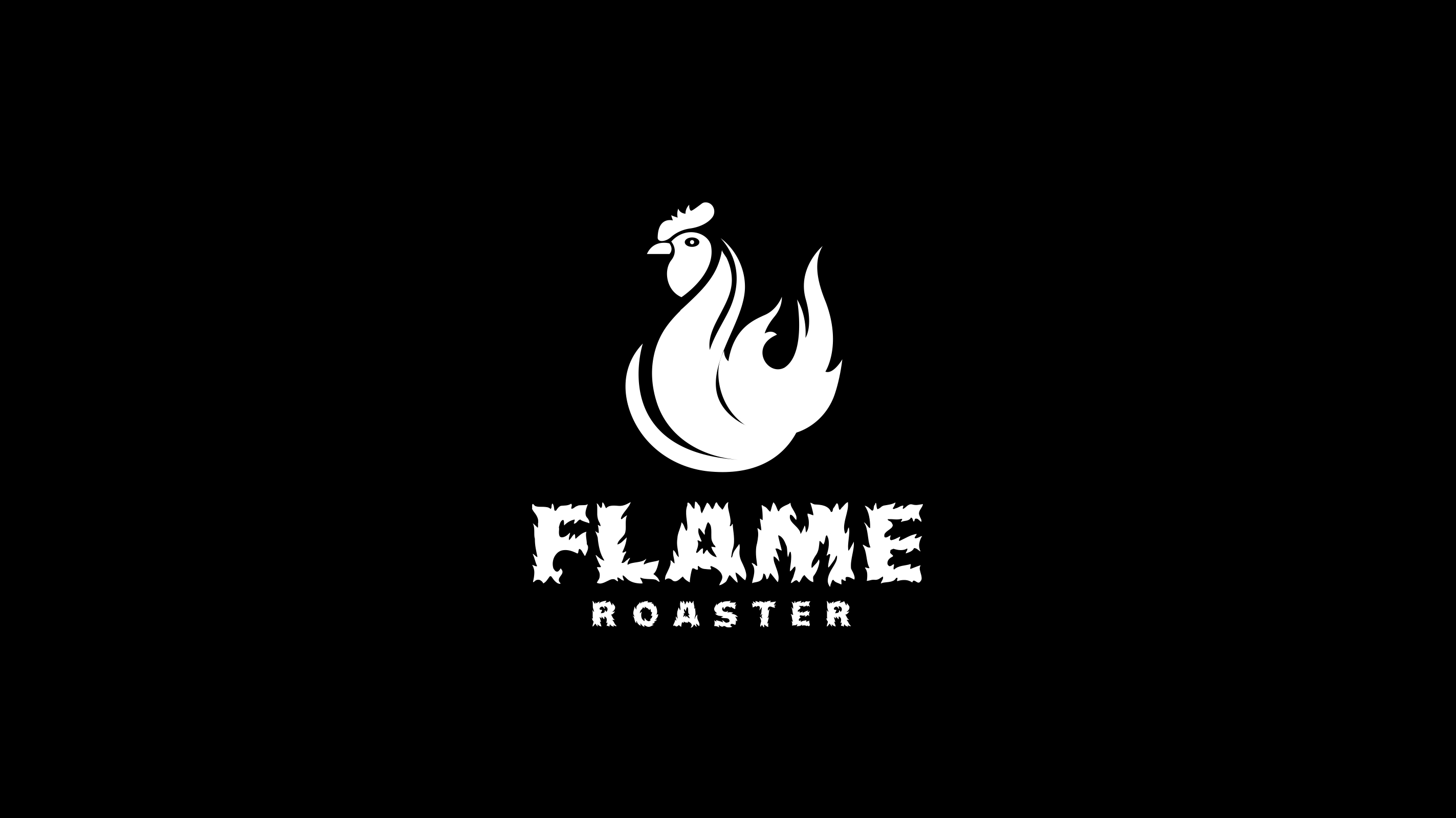 Flame Roaster logo design