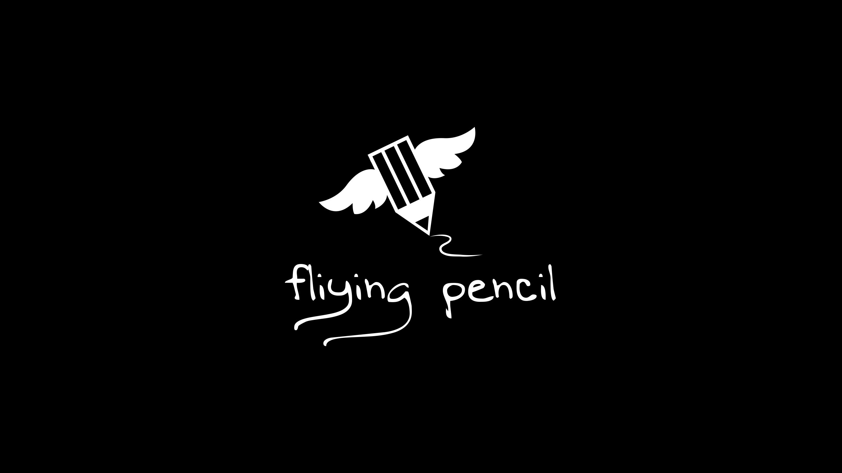 Flying Pencil logo design