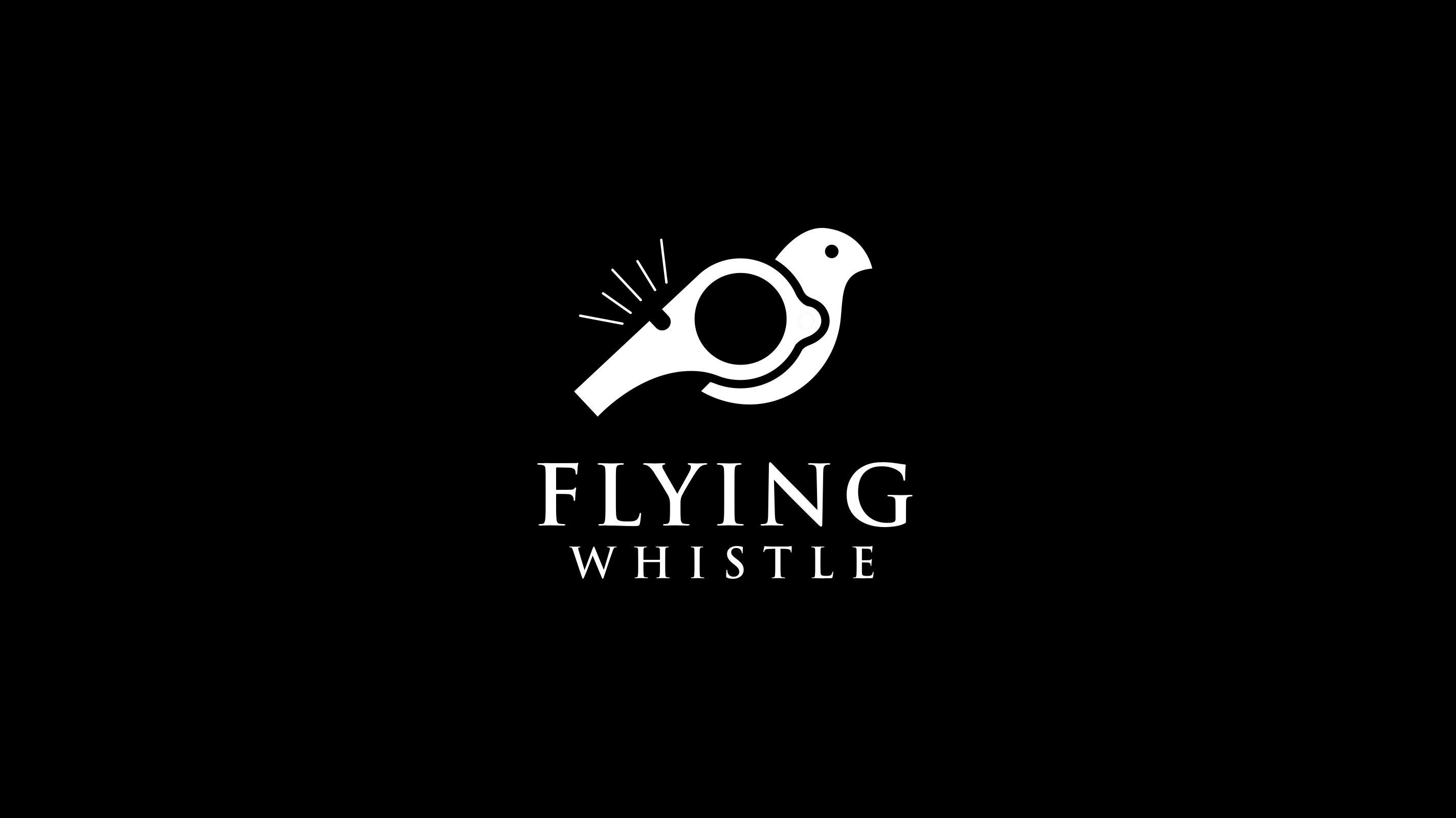 Flying Whistle logo design