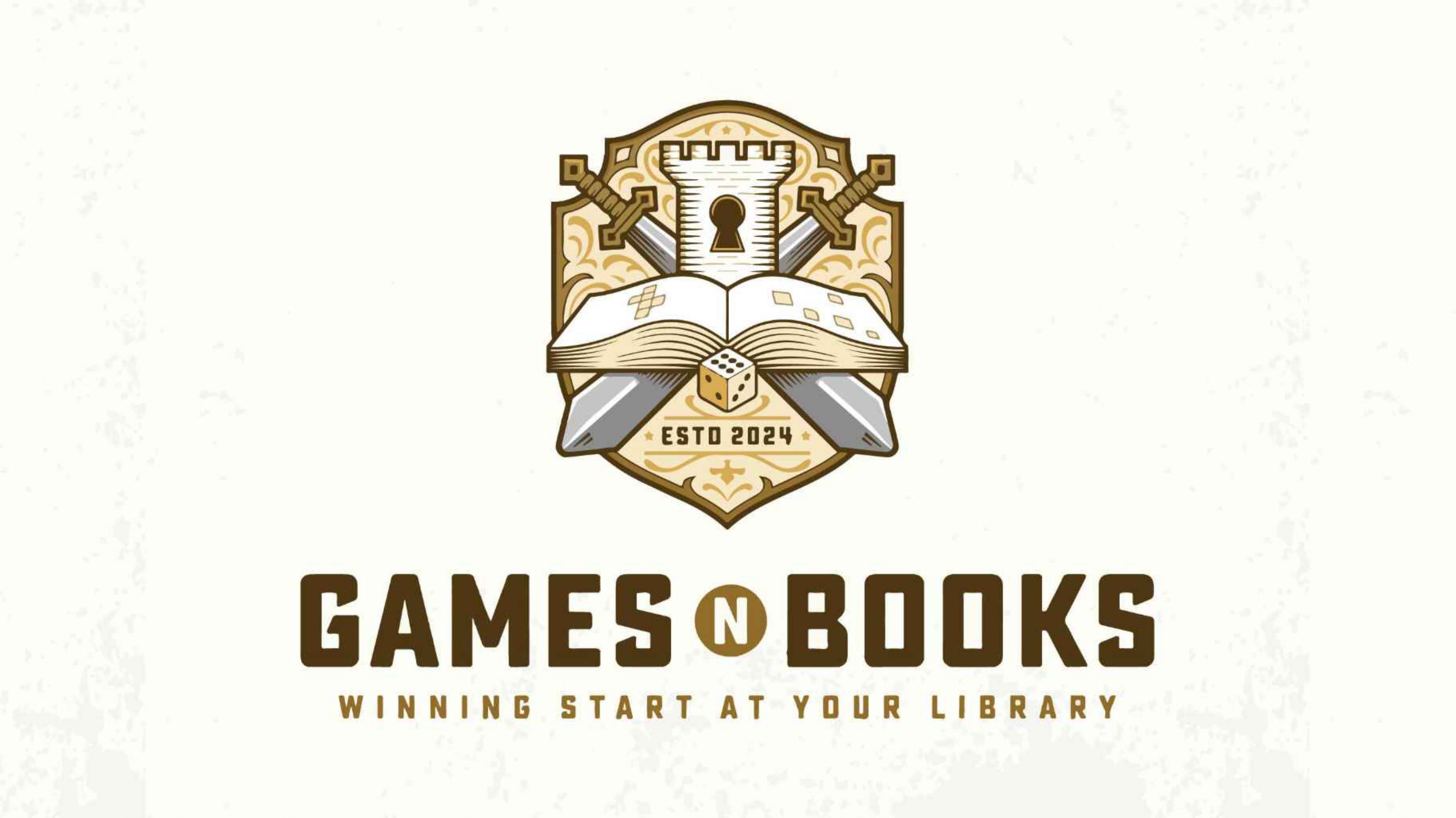 Games N Books logo design