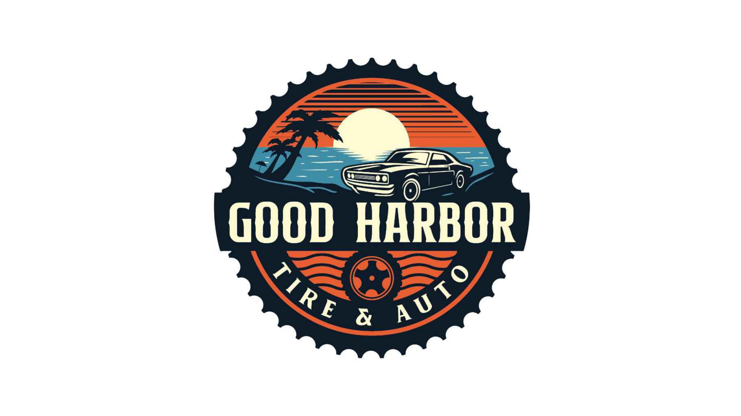 Good Harbor Tire & Auto logo design
