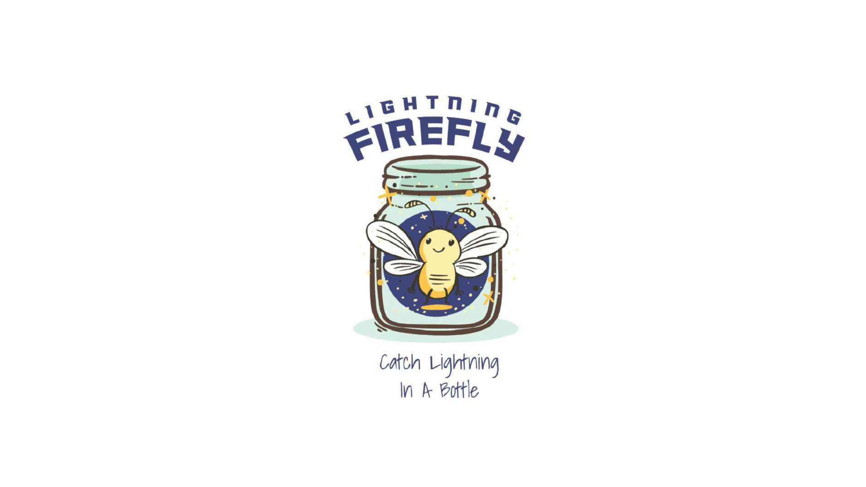 Lightning Firefly logo design