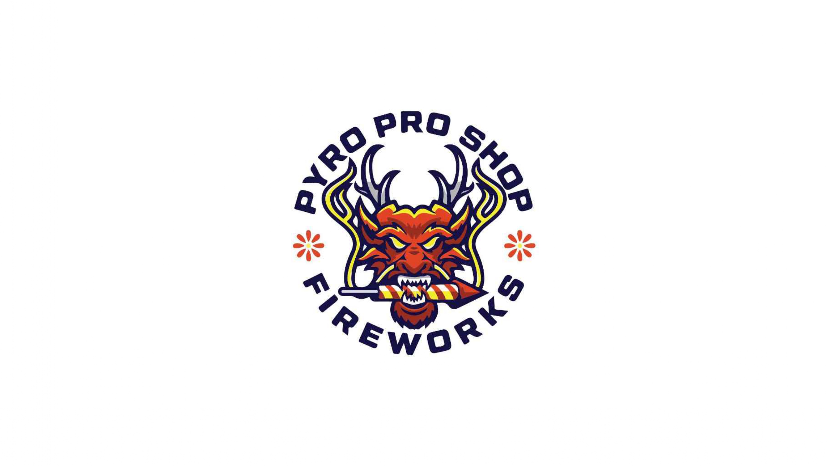 Pyro Pro Shop Fireworks logo design