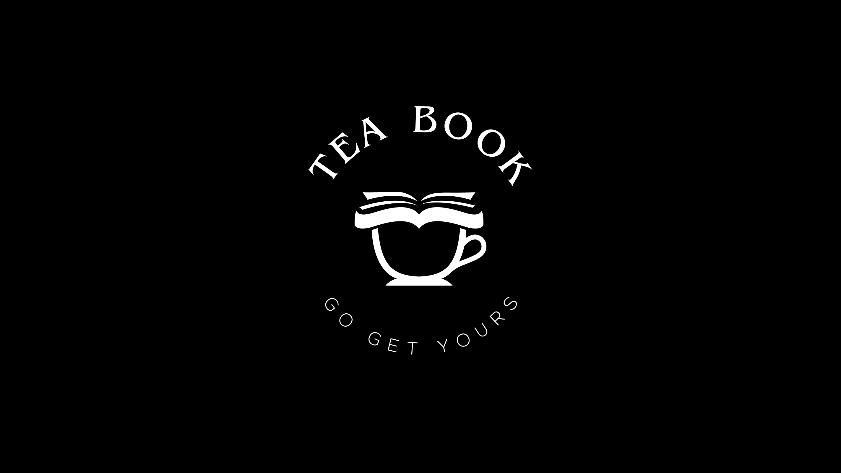 Tea Book logo design